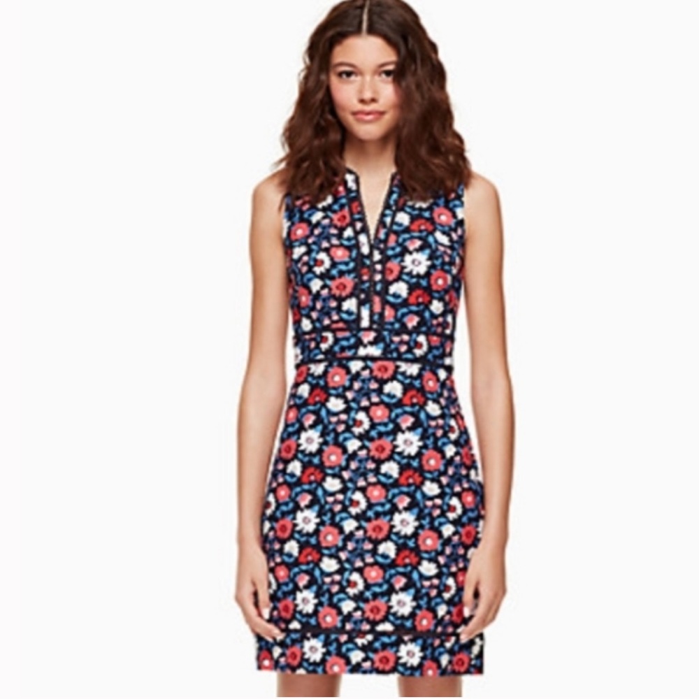 Beautiful Kate Spade Floral Daisy Dress Size - 0